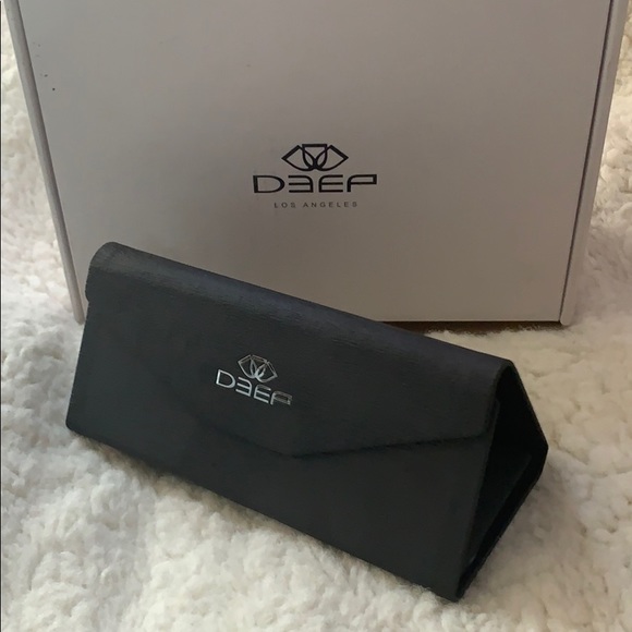 DEEP LA DPLS Sunglasses Origami Hard Protective Case Unisex sunnies - Picture 13 of 16